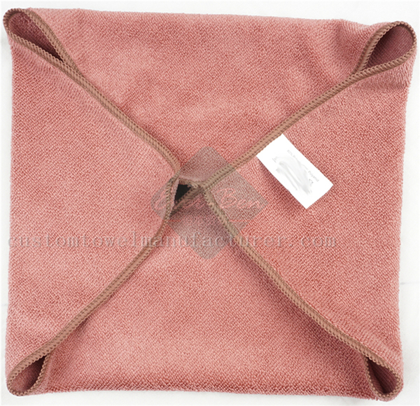 China Bulk Custom Rose Color microfiber facial cloths Supplier wholesale Bespoke Hair Dry Towels Gifts Producer